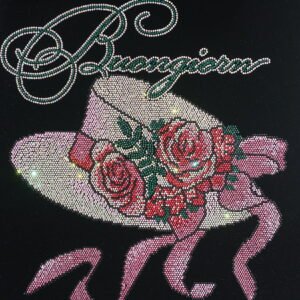 Girls Rhinestone Heat Transfer