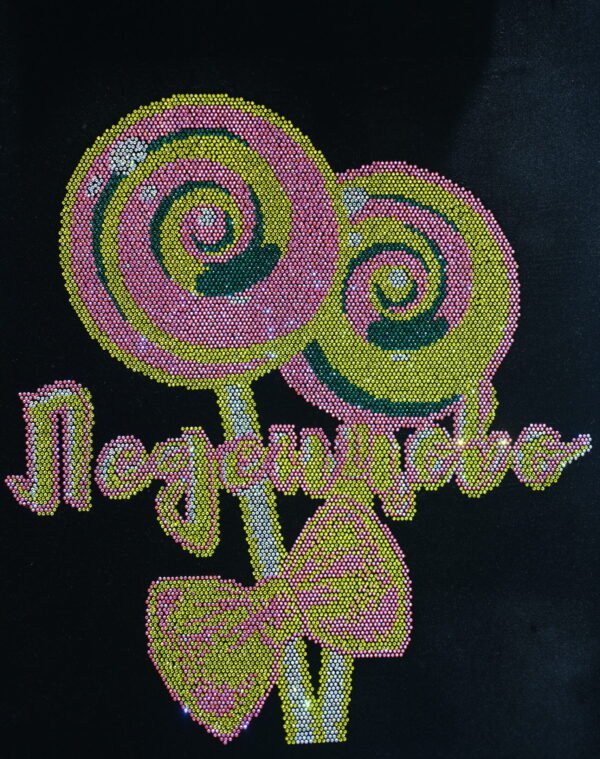 Girls Rhinestone Heat Transfer