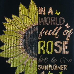 Girls Rhinestone Heat Transfer