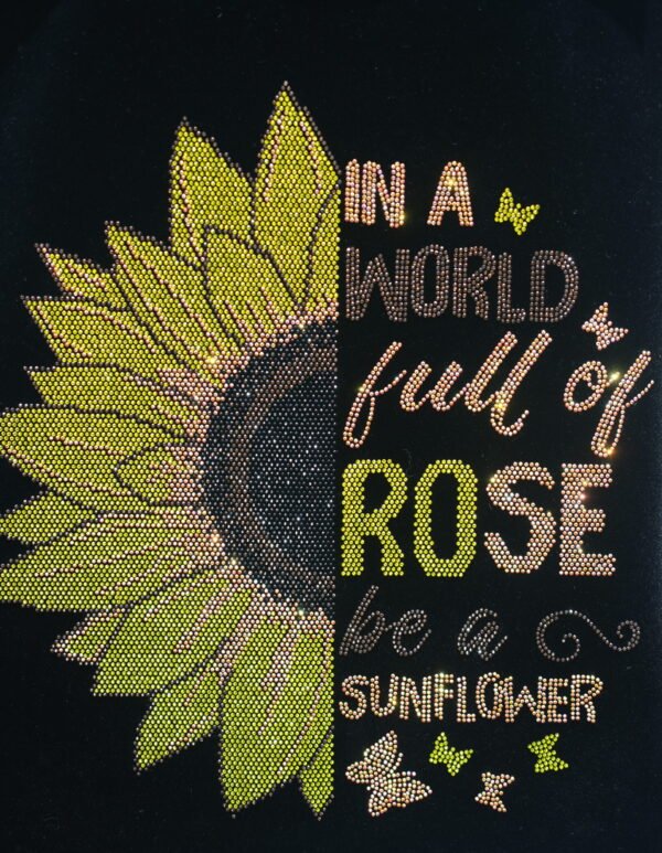 Girls Rhinestone Heat Transfer