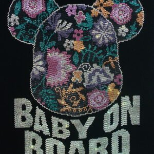 Girls Rhinestone Heat Transfer