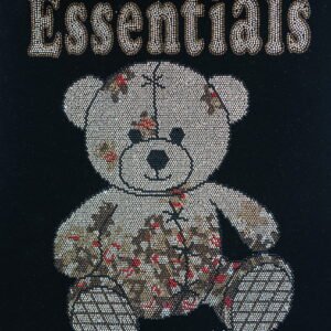 Bear Rhinestone Heat Transfer