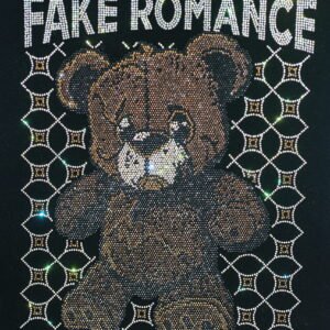 Bear Rhinestone Heat Transfer