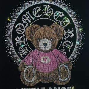 Bear Rhinestone Heat Transfer