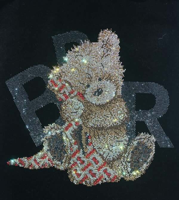 Bear Rhinestone Heat Trasnfer