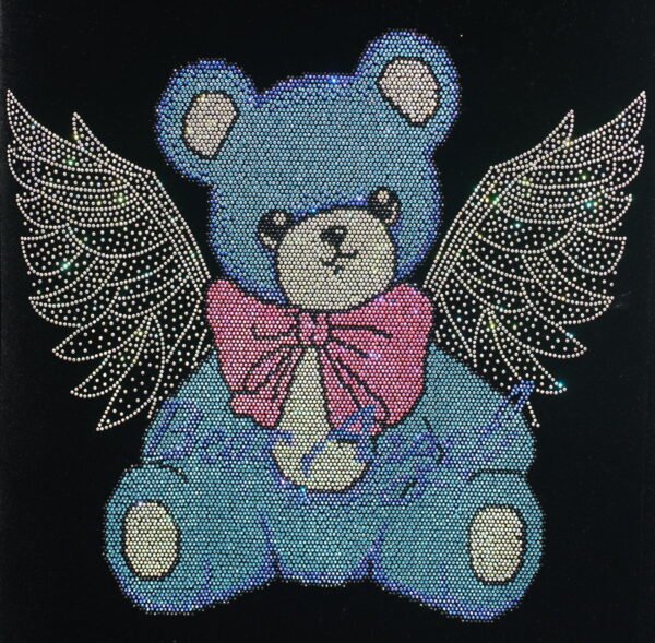 Bear Rhinestone Heat Transfer