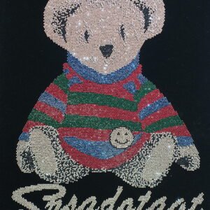 Bear Rhinestone Heat Transfer