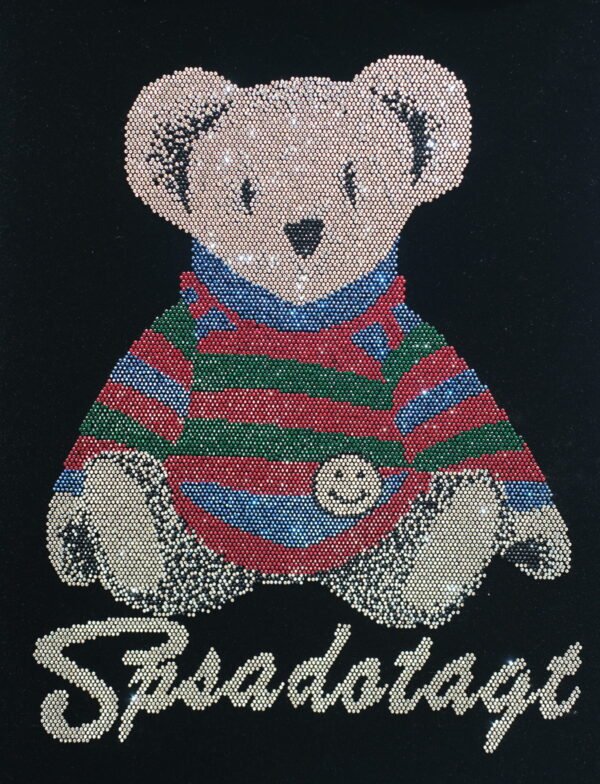 Bear Rhinestone Heat Transfer