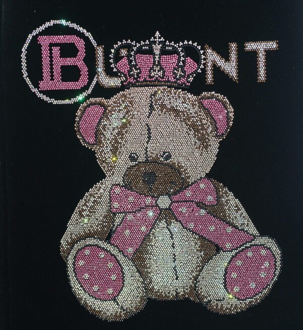 Bear Rhinestone Heat Transfer