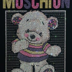 Bear Rhinestone Heat Transfer